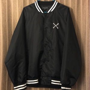 Jay Walker Embroidered Bomber Jacket